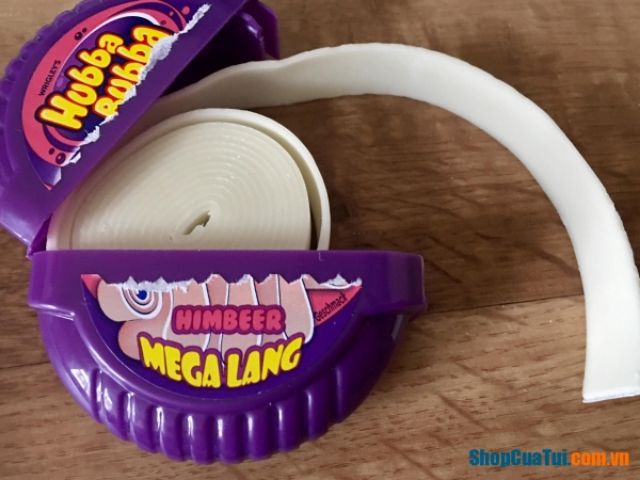 (Sỉ_ lẻ) [Xách tay Đức] Kẹo cao su - kẹo Gum kéo Hubba Bubba