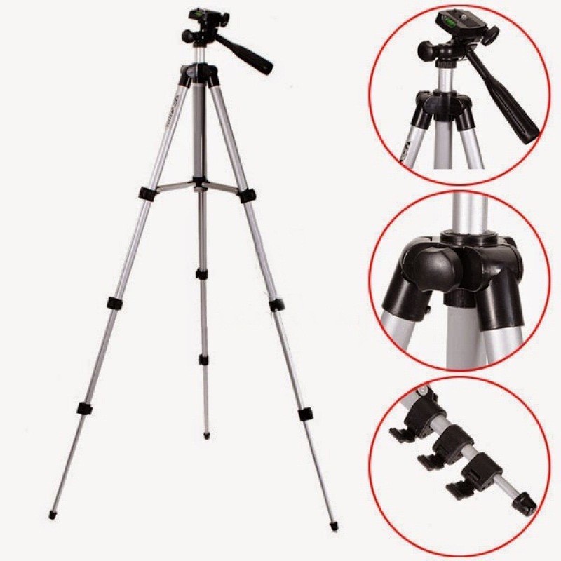 [ rẻ vô địch] Bộ 1 Tripod TF-3110 kèm 1 Kẹp điện thoại và 1 Remote Siê | BigBuy360 - bigbuy360.vn