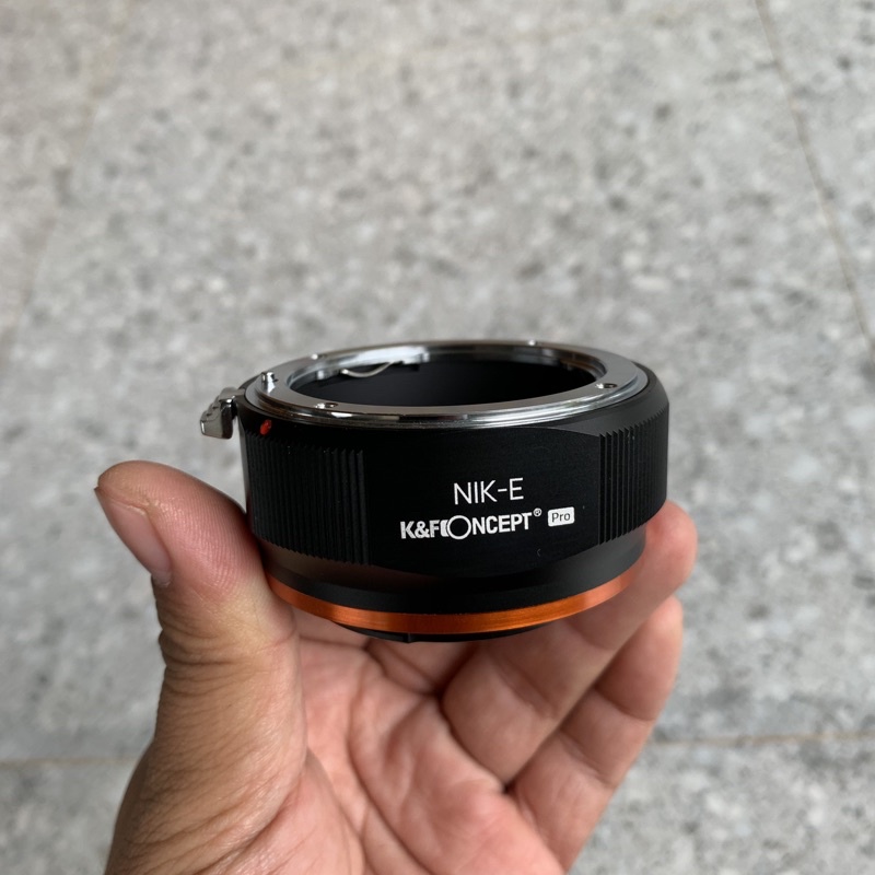Ngàm chuyển AINex PRO K&amp;F Concept chuyển lens Nikon sang máy Sony