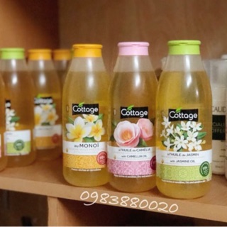 Sữa tắm cottage tinh dầu nước hoa cao cấp