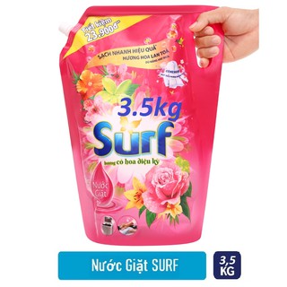 Combo 4 túi nước giặt Surf