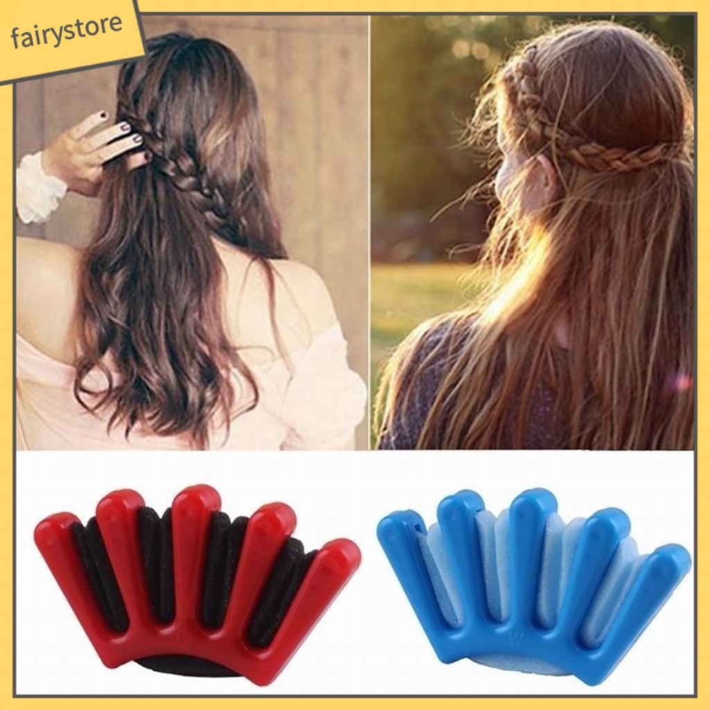 Kẹp Nhựa Tạo Kiểu Tóc Tết Tiện Dụng Cho Nữ
