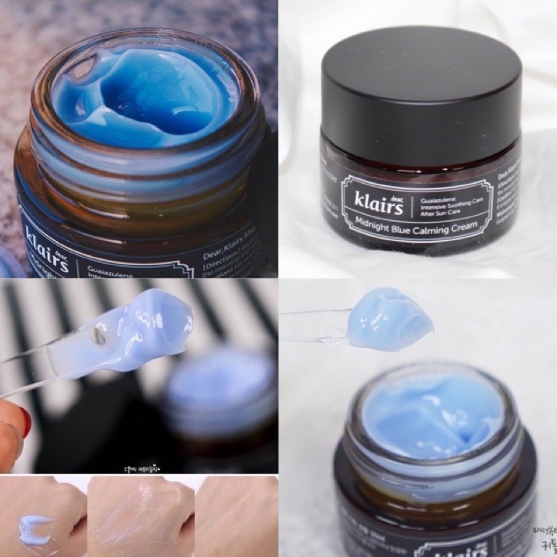 Kem dưỡng da Dear Klairs Midnight Blue Calming Cream 30ml