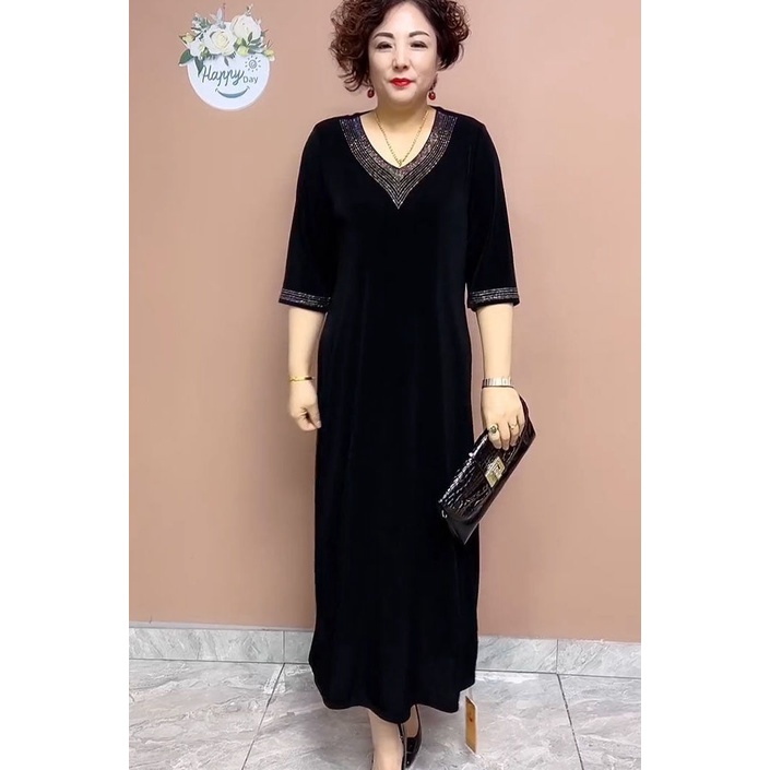 Đầm Dáng Rộng Thiết Kế Thanh Lịch Thời Trang Xuân Hè Mới Cho Nữ Cỡ Lớn 2022