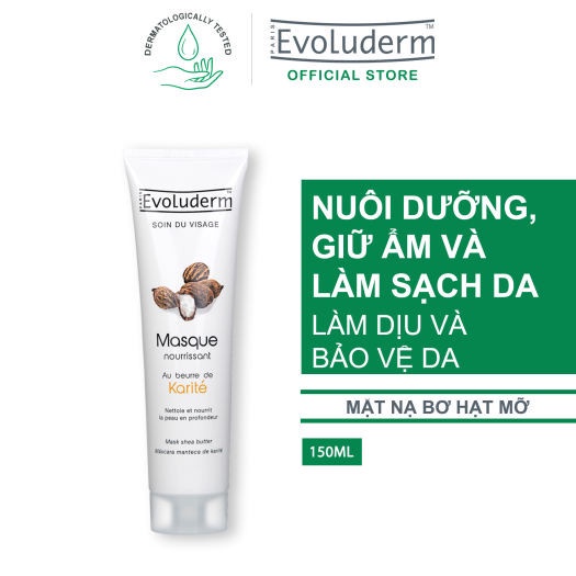 Mặt nạ dưỡng da Evoluderm chiết xuất Karite 150ml