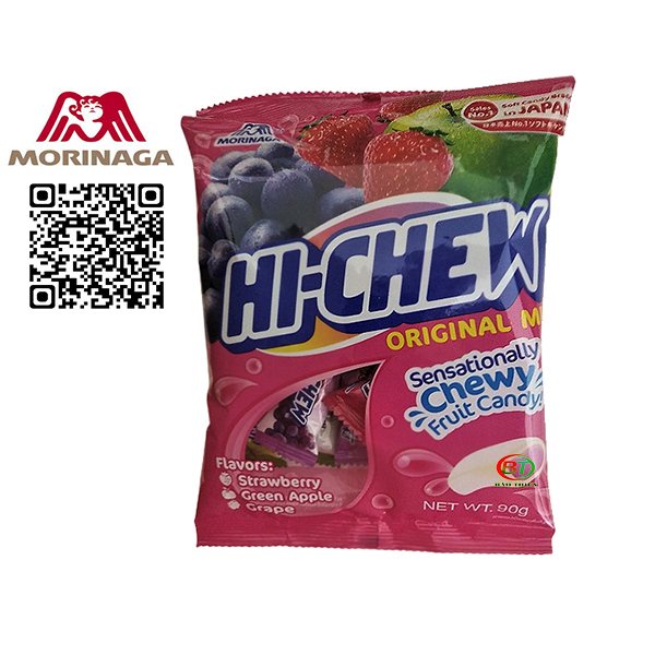 (Nhiều vị) Kẹo mềm trái cây Morinaga Nhật Bản 90g