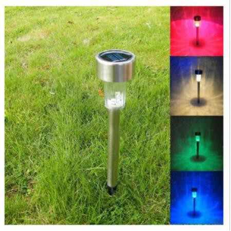 Waterproof Outdoor Garden Lawn Spot Lamp Solar LED Path Light