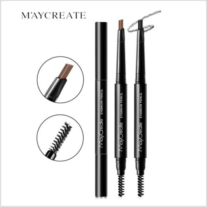 Bút Kẻ Mày Maycreate 2 Trong 1 - Chì Kẻ Mày Nội Địa Trung