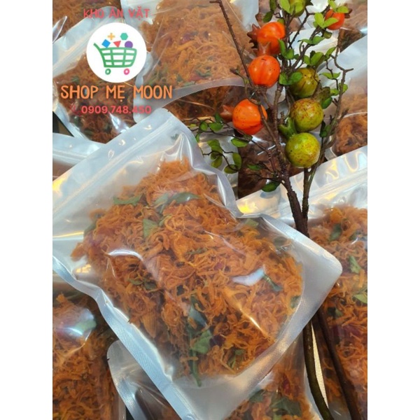 500GR KHÔ GÀ LÁ CHANH LOẠI 1 - TÚI ZIP 500gr