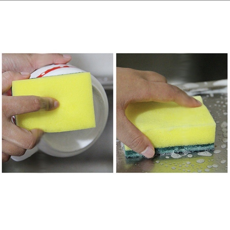 miếng rửa bát 2 mặt xanh