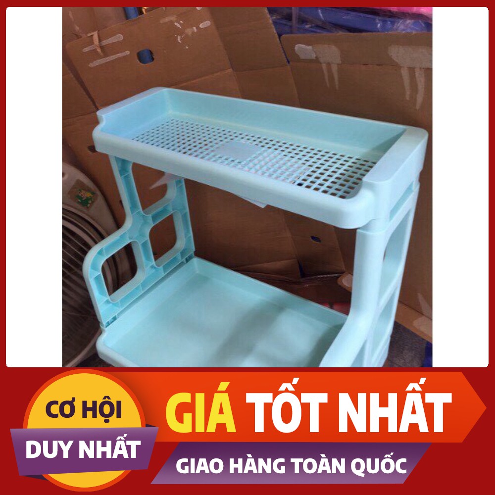 {Rẻ Vô Địch} kệ để đồ gia vị 2 tầng Việt Nhật