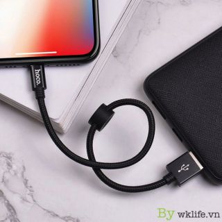 Cáp sạc Hoco X35 Lightning - Type C - Micro 25cm chính hãng