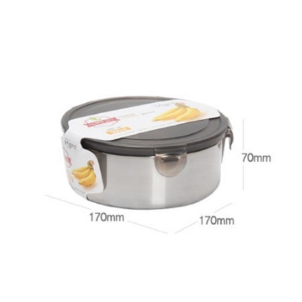 Hộp đựng thực phẩm inox 304 KITCHEN FLOWER/dung tích 990ml/sản xuất Hàn Quốc/Hàng nhập khẩu chính hãng