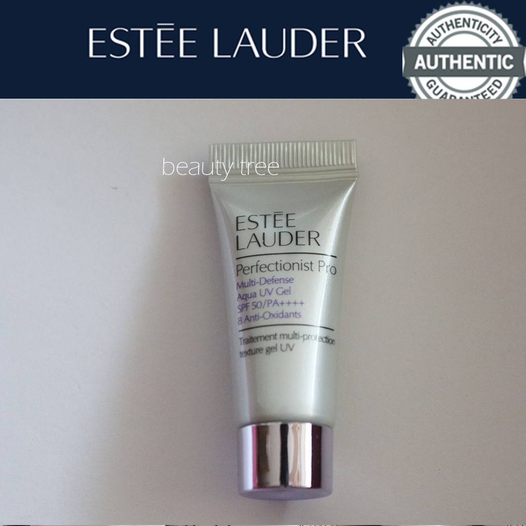 Kem chống nắng Estee lauder Perfectionist Pro Multi-Defense Aqua UV Gel SPF 50 with 8 Anti-Oxidants 25ml(5mlx5pcs)