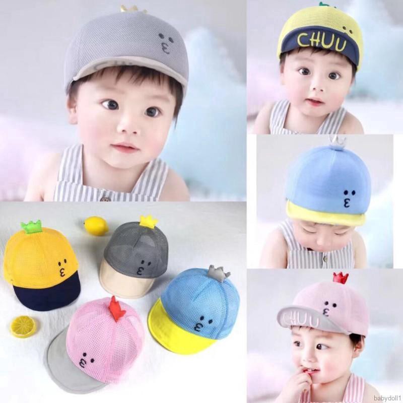 Mũ lưỡi trai hoạt hình dễ thương cho bé gái