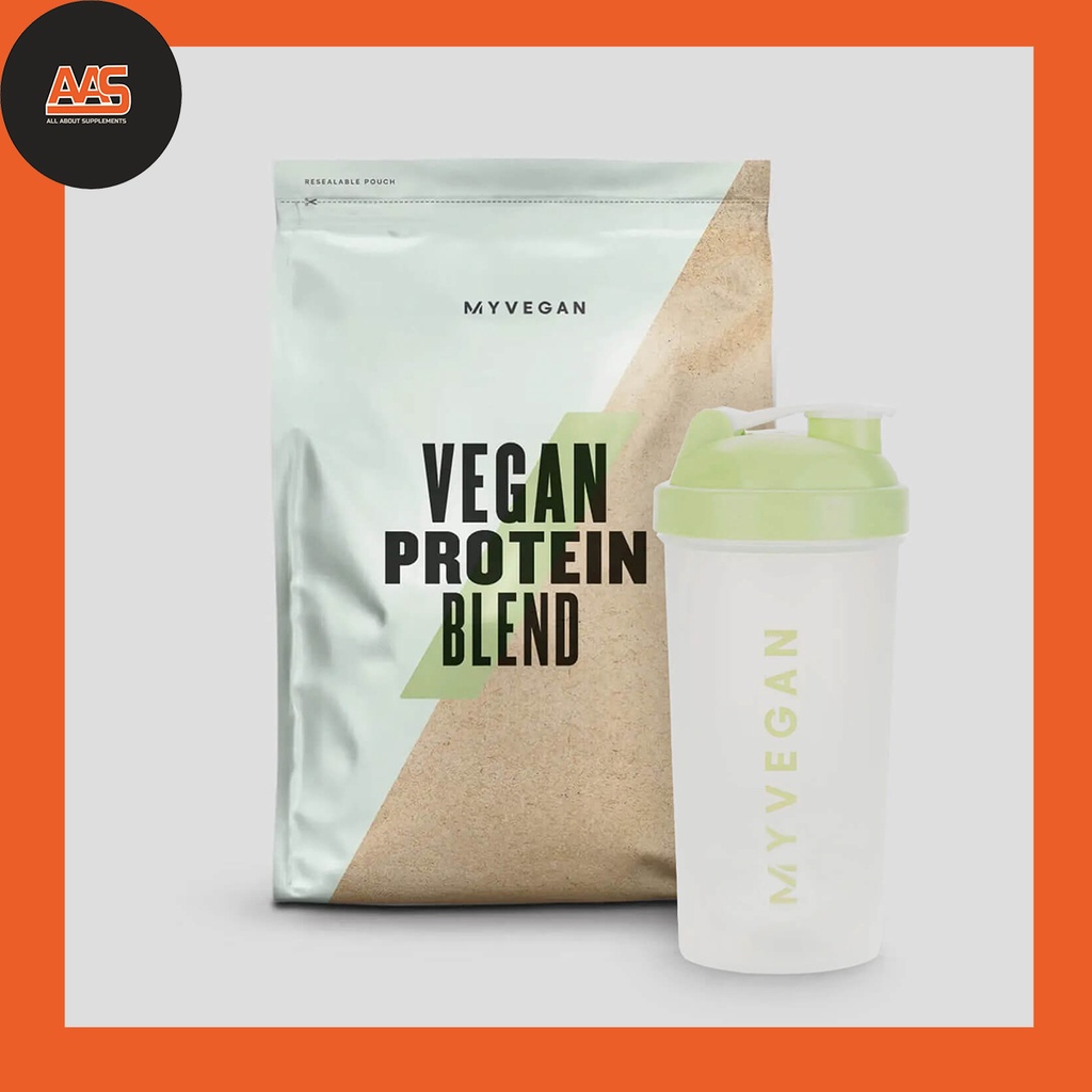 PROTEIN - MYPROTEIN - COMBO VEGAN PROTEIN BLEND + SHAKER  - 1KG - Protein từ thực vật tặng kèm bình lắc - Từ Anh