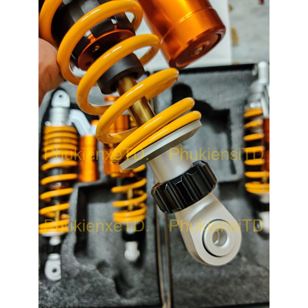 Phuộc OHLINS bình dầu TY VÀNG lắp cho Dream Wave Elegant Axelo Future Blade Suviva Magic Charly Cub Sirius Jupiter Tauru