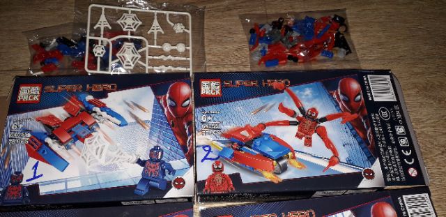 Lắp ráp 1 hộp LegoSuper Hero Siêu Anh hùng 64055 có nhiều chi tiết bằng nhựa ABS