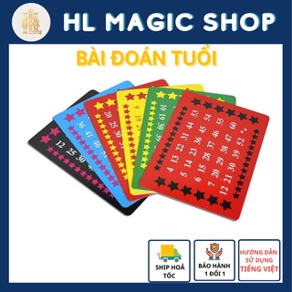 Đồ chơi ảo thuật bài đoán tuổi, bài tiên tri tuổi tác