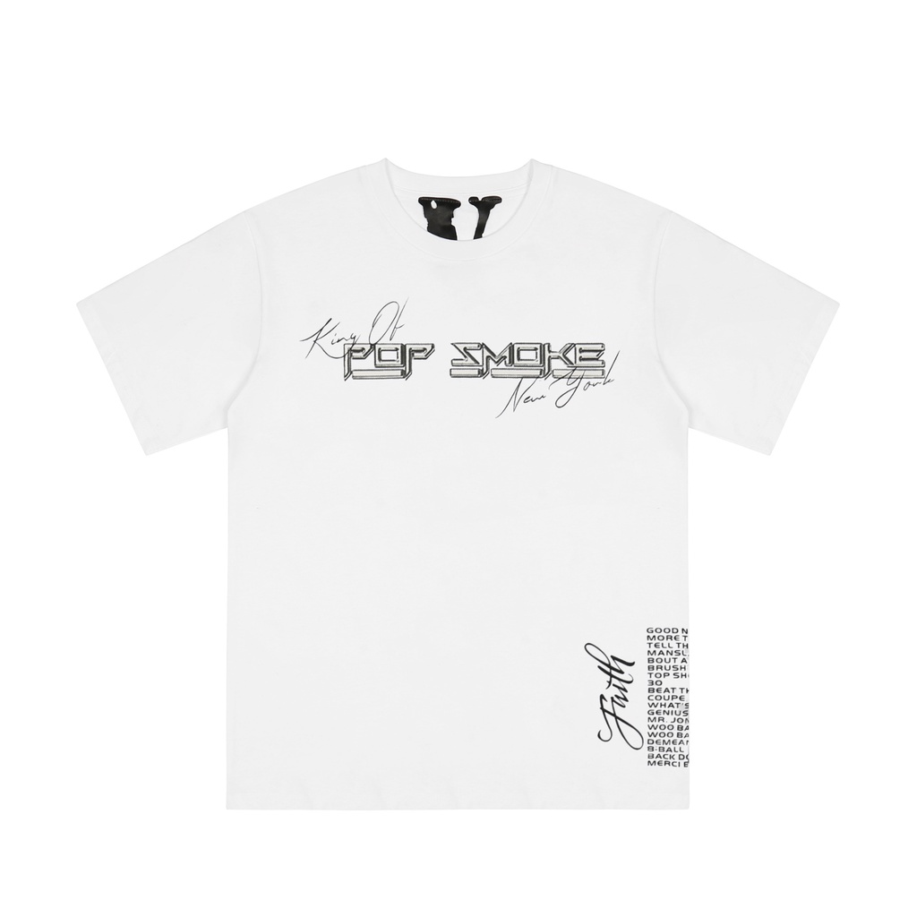 Áo Thun NgắN Tay In Chữ Vlone ThờI Trang