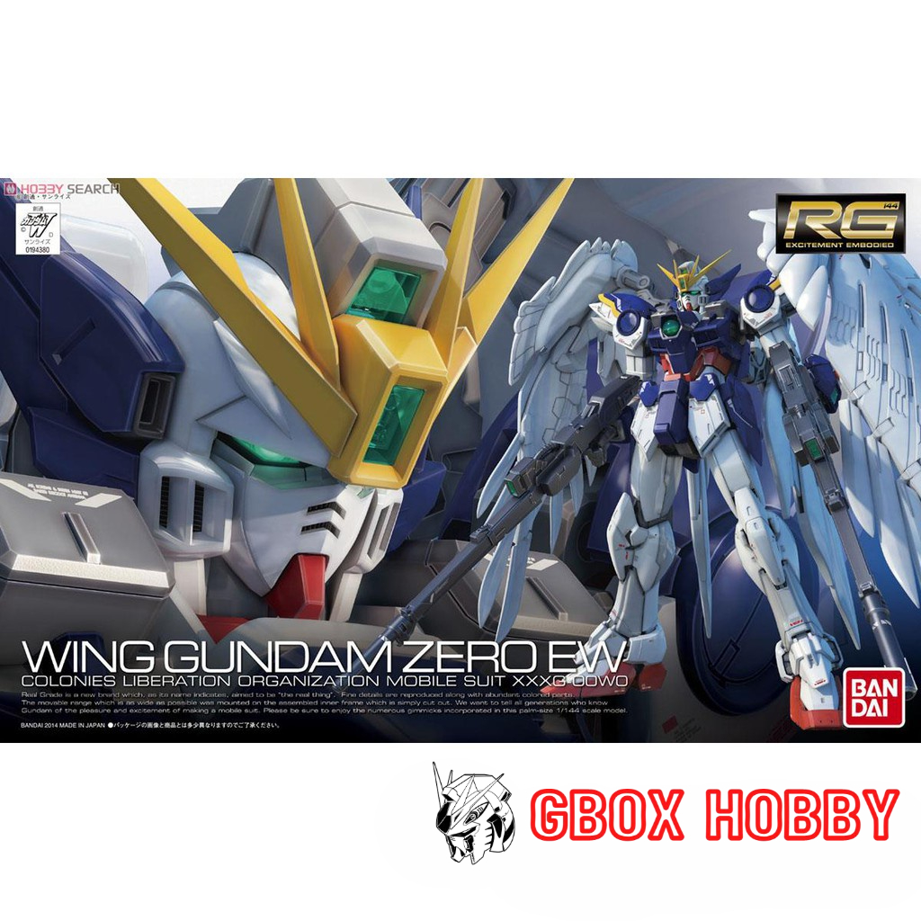 Gundam RG Wing Gundam Zero EW Endless Waltz Bandai 1/144 Mô hình nhựa lắp ráp