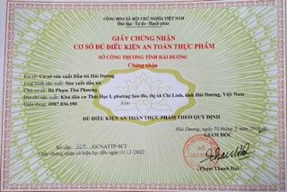 Dầu tỏi Hải Dương