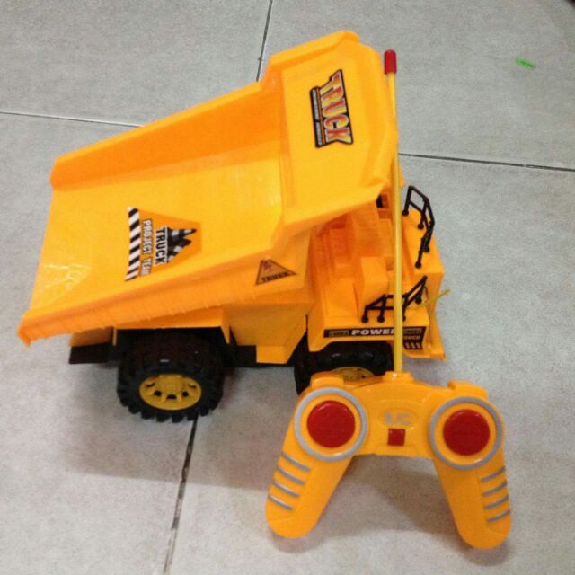 Xe ben điều khiển - Pin sạc