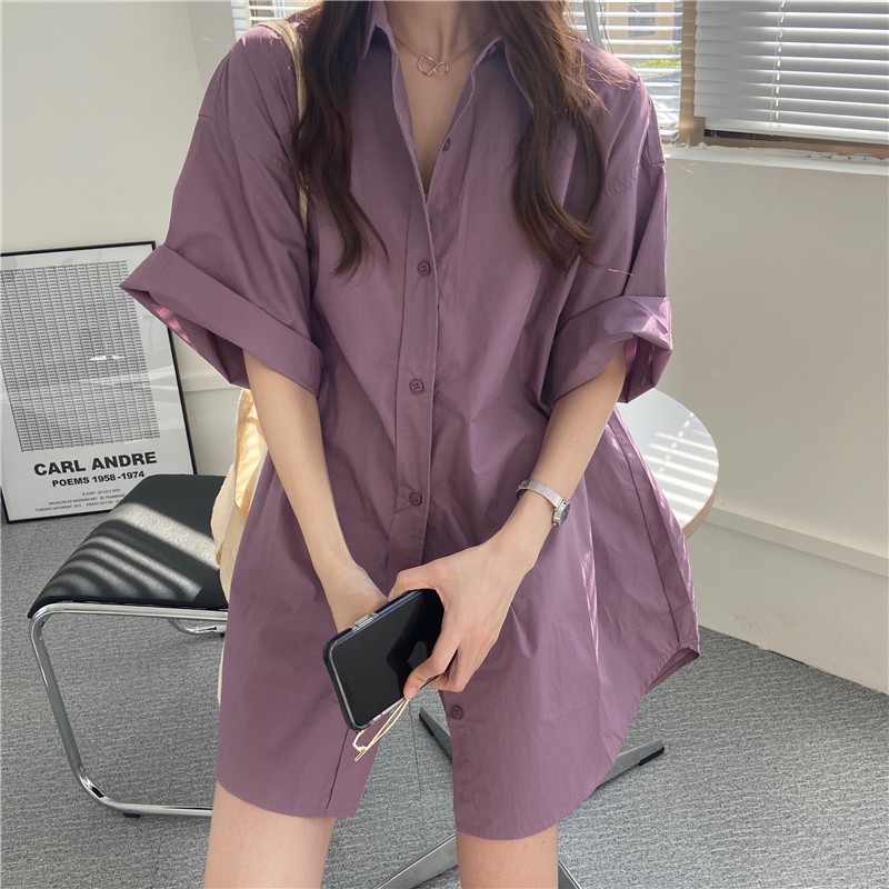 Áo sơ mi basic nữ