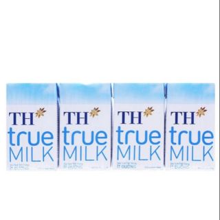 Lốc 4 hộp Sữa tươi TH true milk 110ml (Date 8/2021)
