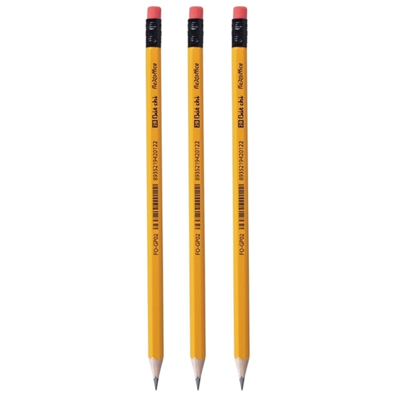 Hộp 10 cây bút chì 2B Flexoffice GP02