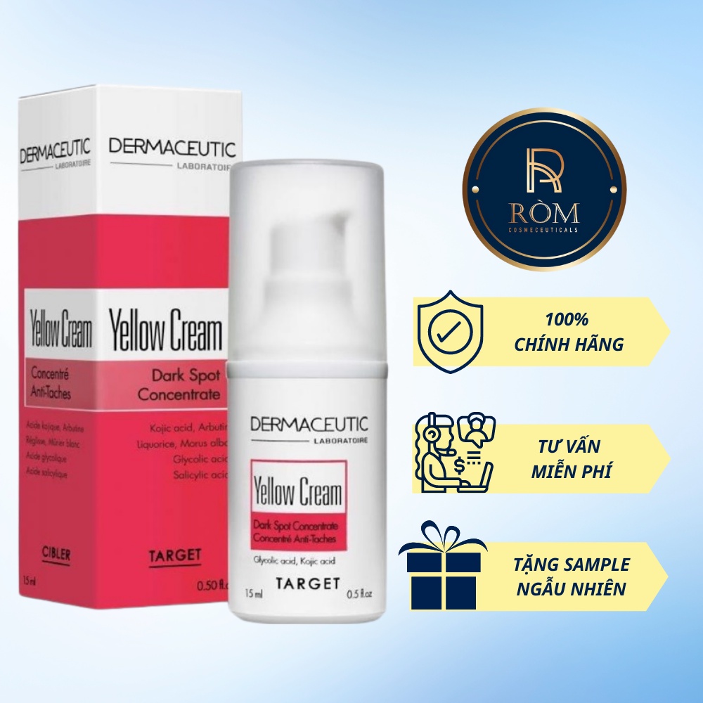 KEM CẢI THIỆN SẮC TỐ DA YELLOW CREAM