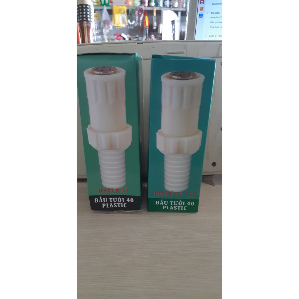 VÒI TƯỚI NƯỚC CẦM TAY ĐẦU TƯỚI 40 - ĐUÔI ỐNG 27 đến 42
