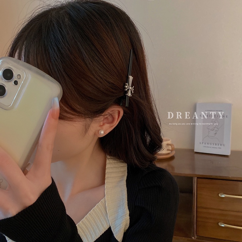 Kẹp Tóc Mỏ Vịt Phong Cách Retro Độc Đáo Thời Trang