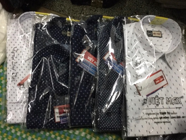 Áo Sơ mi nam trung niên tặng bố hoạ tiết bé nhiều mẫu nhiều màu