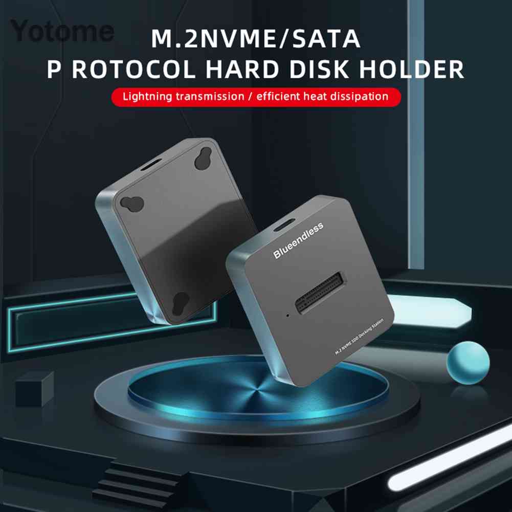 Trạm Kết Nối Yoome Blueendless Type-C SSD 10Gbps M.2 SATA NVME