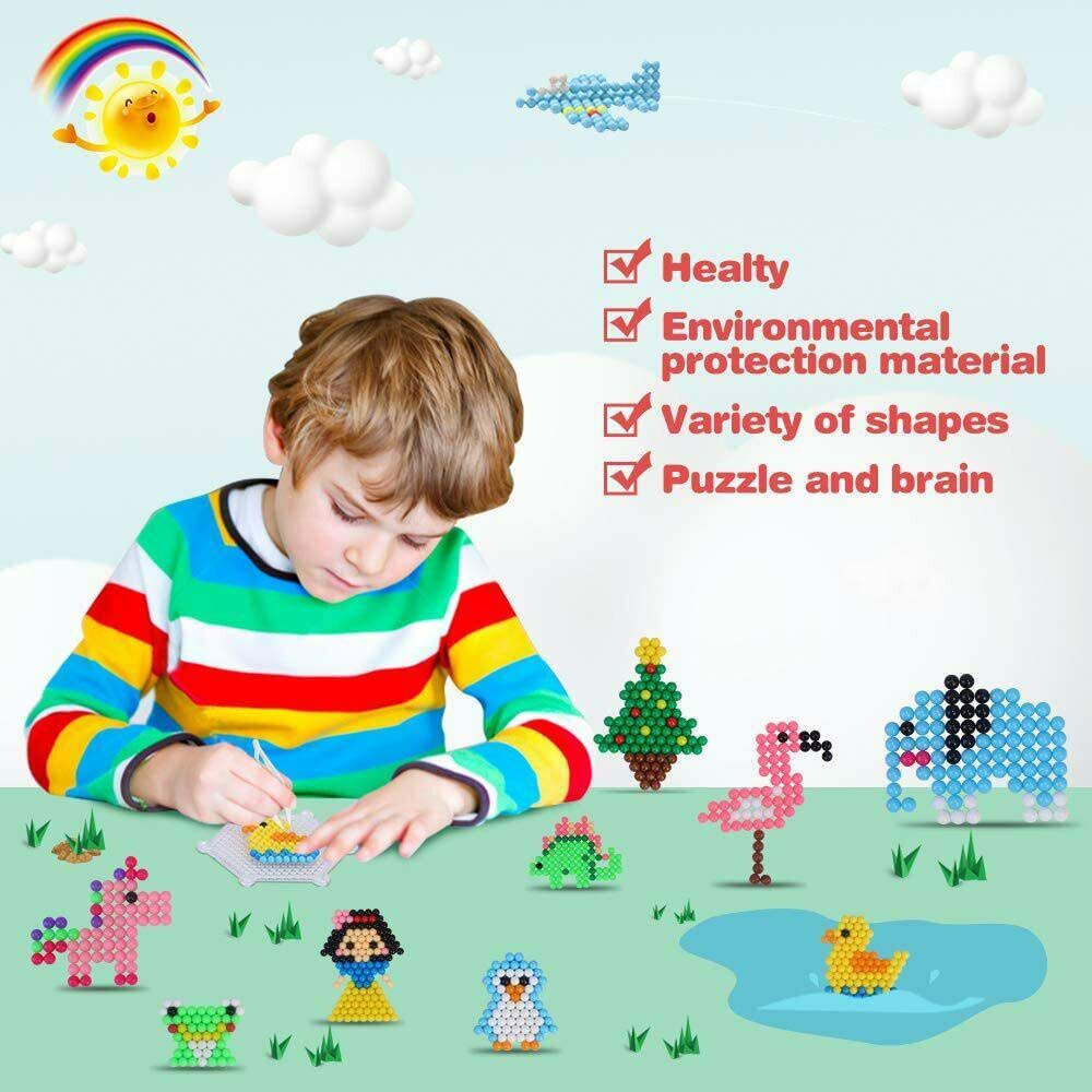 Bộ hạt nước xếp hình sáng tạo kích thích trí tưởng tượng cho bé