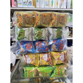 Bim Bim Oishi Đậu Xanh Nước Dừa/ Que Socola Bịch 20 Gói Bé (20 gói x8g)