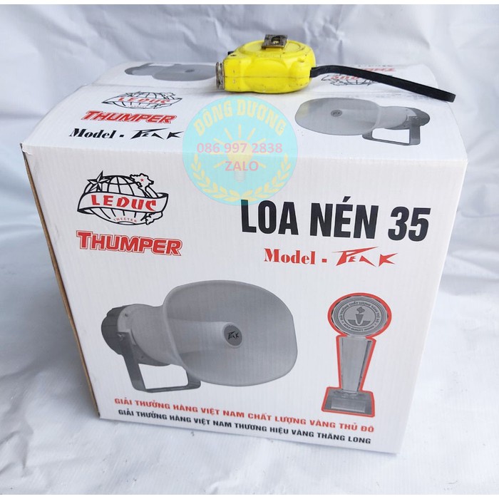 LOA PHÓNG THANH CÔNG SUẤT LỚN - LOA PHÓNG THANH 35W PEAK 35 PHỄU NHỎ 30 X 21.5CM