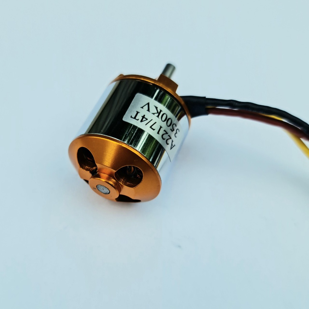 Motor 2217-3500kv trục dài để ráp máy bay điều khiển từ xa