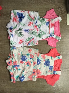 Yếm Carters Bé Gái[kèm áo]