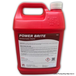 Power Brite-5L Chất Tẩy Cặn Can-Xi