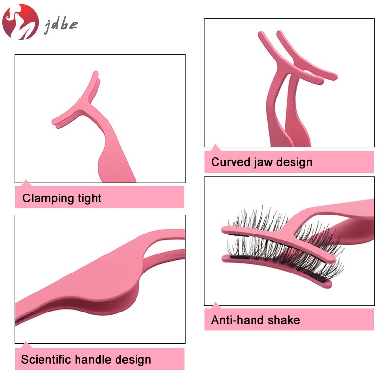 Nhíp gắp lông mi giả từ tính bằng thép không gỉ tiện dụng cho nữ
 | BigBuy360 - bigbuy360.vn