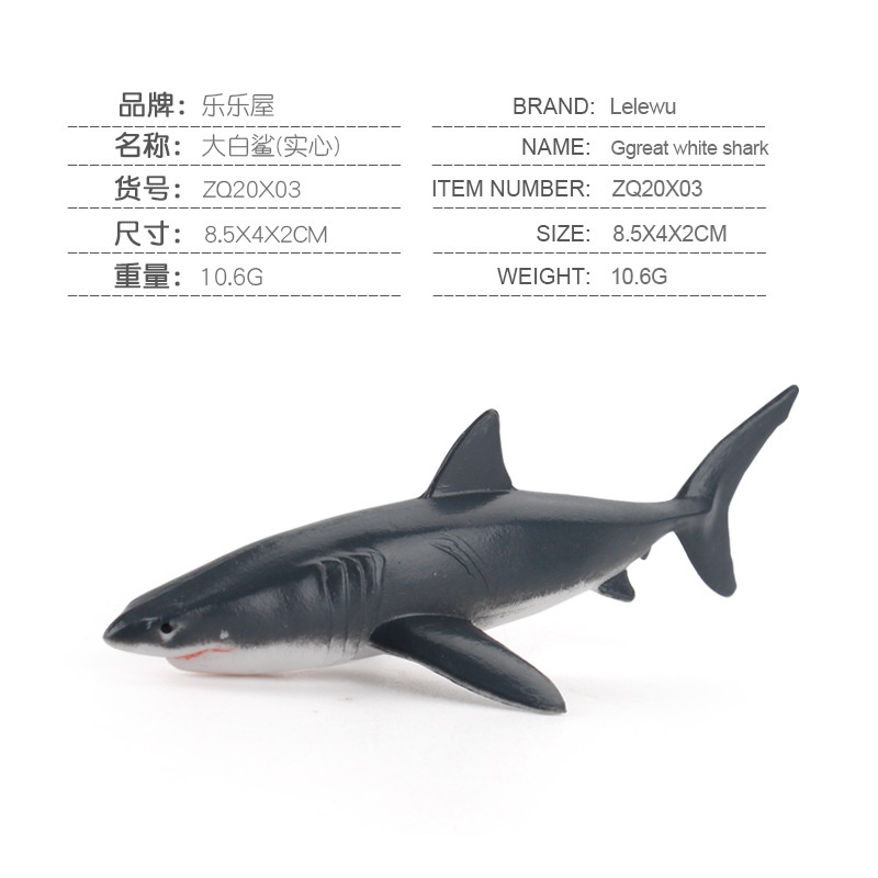 Mô Hình Cá Mập / Cá Voi Mini Thiết Kế Sống Động