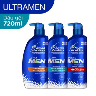 [Mã PG2112B giảm 8% đơn 199K] Dầu gội Head&Shoulders UltraMen 720ml