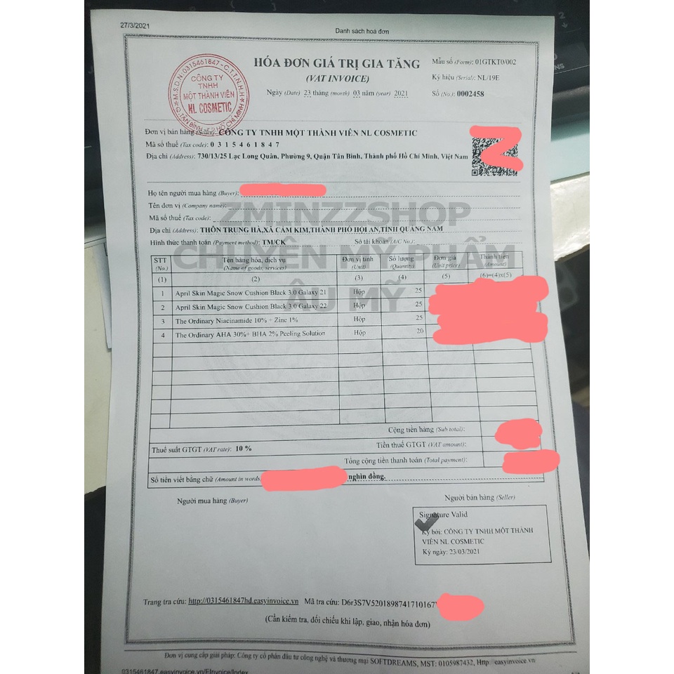 (CÓ BILL ) The Ordinary Serum cấp nước Hyaluronic Acid 2% + B5 30ml | BigBuy360 - bigbuy360.vn