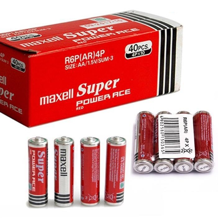 Pin Maxell 2A Super Power [ Vỉ 4 viên ]