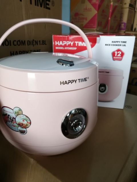 🍲🍲🍲 NỒI CƠM ĐIỆN NẮP GÀI SUNHUOSE HAPPY TIME (1.8 Lít) - Hồng | BigBuy360 - bigbuy360.vn