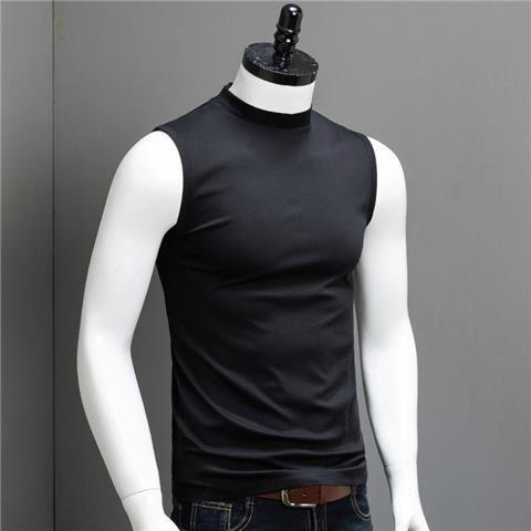 Áo Thun Ba Lỗ Nam Cổ Lọ Thời Trang