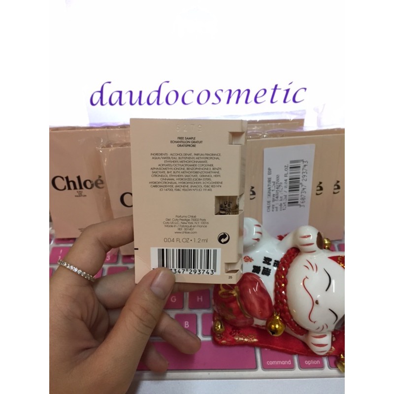 Nước hoa Chloe Eau De Parfum EDP 1.2ml