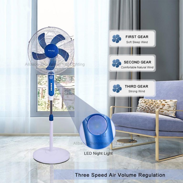 [Big Sale 24h] Quạt Năng Lượng Mặt Trời JINDIAN ,Quạt Tích Điện Kết Hợp Sạc USB Cho Điện Thoại , 220V  ABM SOLAR | BigBuy360 - bigbuy360.vn